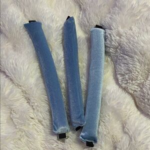Blue Velvet Hair Rollers